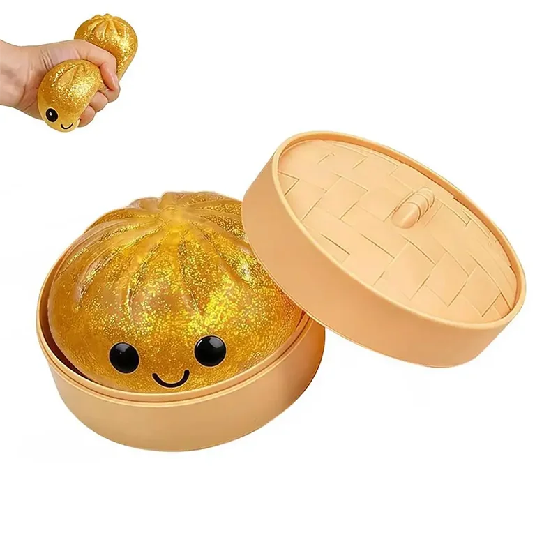 Squishy Mistério Dumpling Arco-Íris