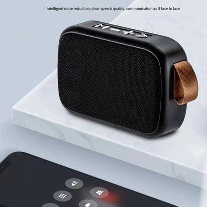 Coluna Bluetooth Portátil 3D Stereo