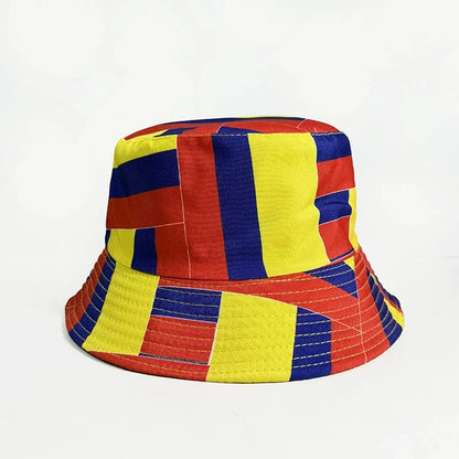 Chapéu Bucket Reversível Bandeira Nacional