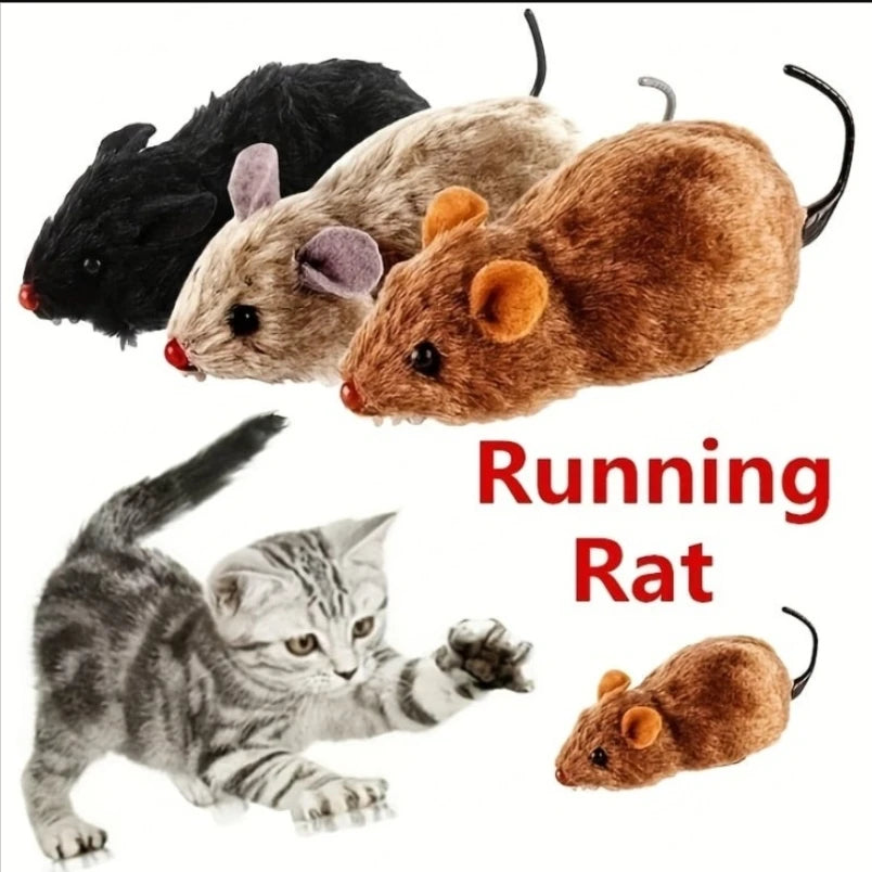 Ratinho de Peluche Interativo para Gatos