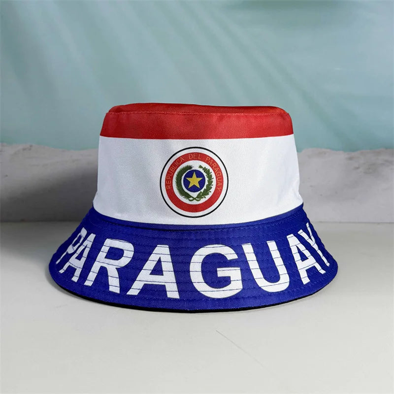 Chapéu Bucket Reversível Bandeira Nacional