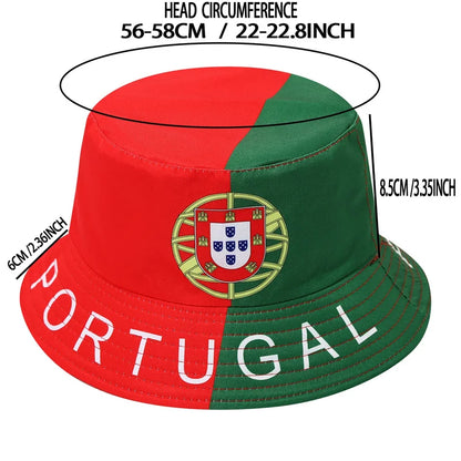 Chapéu Bucket Reversível Bandeira Nacional