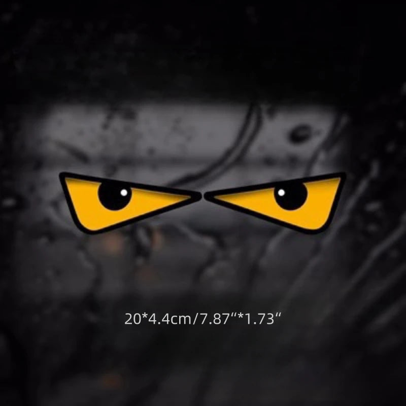 Devil Eyes – Autocolantes Refletivos para Moto e Capacete