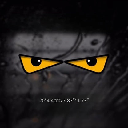 Devil Eyes – Autocolantes Refletivos para Moto e Capacete