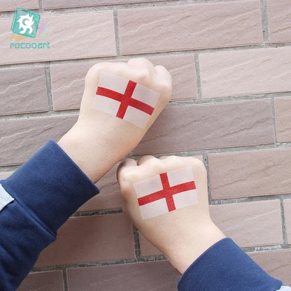 Tatuagens Temporárias de Bandeiras Nacionais