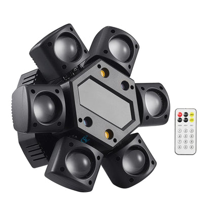 80W RGB LED Moving Head Beam Light – Efeito de Palco Profissional DJ