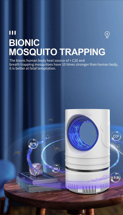 Lâmpada Elétrica Mata Mosquitos USB