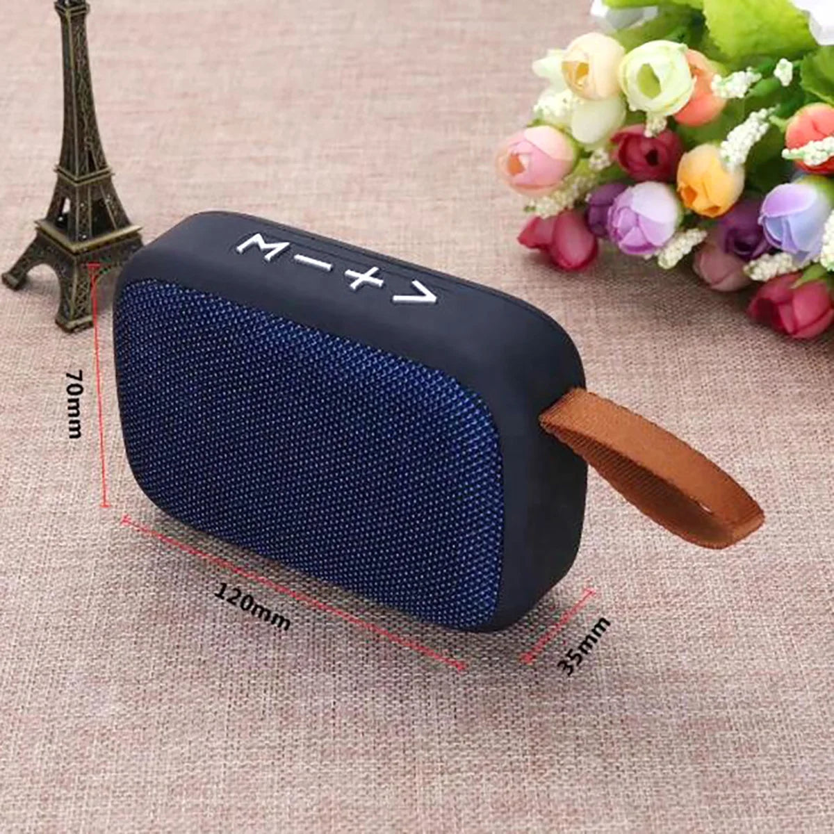 Coluna Bluetooth Portátil 3D Stereo