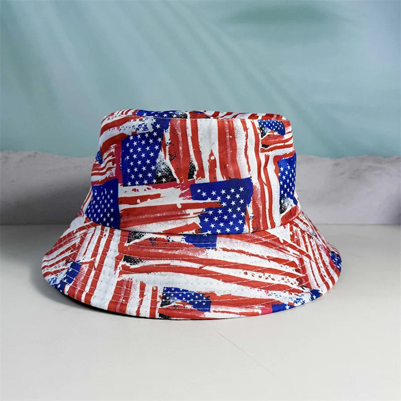 Chapéu Bucket Reversível Bandeira Nacional