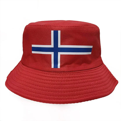Chapéu Bucket Reversível Bandeira Nacional