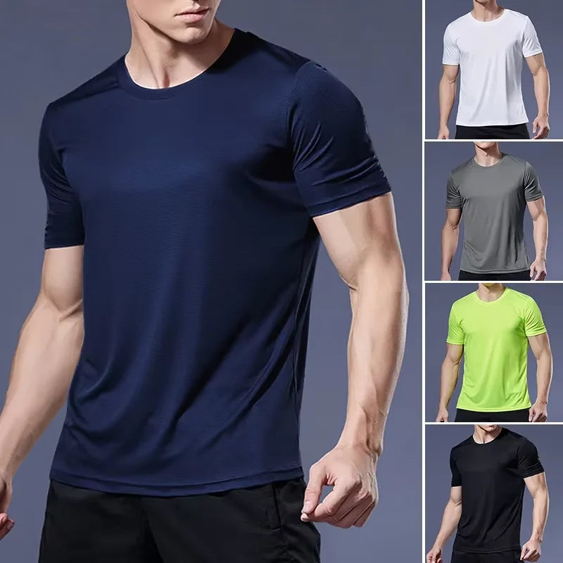 T-Shirt Desportiva Quick Dry para Homem