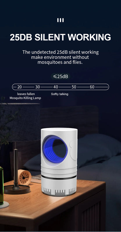 Lâmpada Elétrica Mata Mosquitos USB